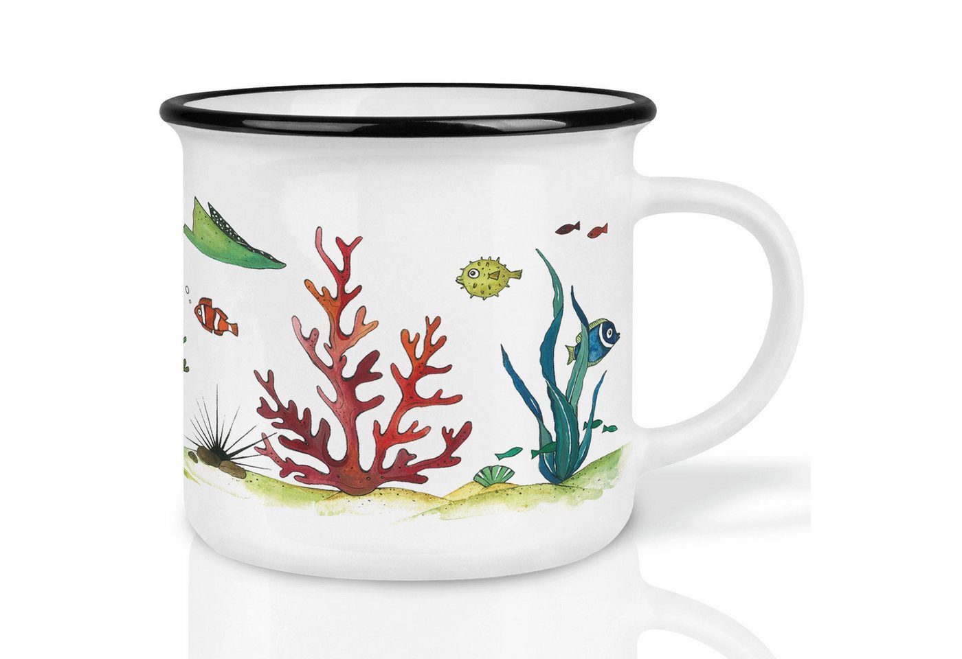 Ligarti Tasse Keramiktasse – Unterwasserwelt von Ligarti