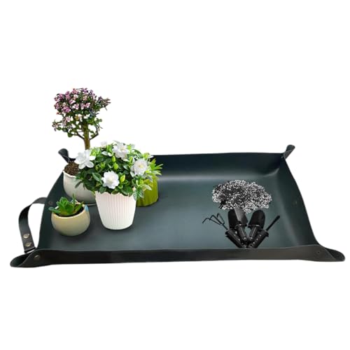 Ligeinsrk Pflanzenpantastmatte, wasserdichte Lederpflanze -Blumenstöckelmatte, 17 x 30 Zoll Pflanzung, Faltbare tragbare Repottierung für Innenpflanzen, grünes Blumenfenster Ligeinsrk Pflanzenpantastmatte, wasserdichte Lederpflanze -Blumenstöckelmatte, 17 x 30 Zoll Pflanzung, Faltbare tragbare Repottierung für Innenpflanzen, grünes Blumenfenster von Ligeinsrk