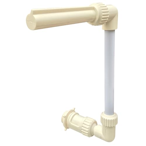Poolbrunnen, Plastik -Pool -Wasserfall, Verstellbarer Poolsprinkler, einfach zu installierende Pool -Sprinkler -Brunnen passt zu den meisten 1,5 inground Pools, oberirdische Pool -Gewinde -Rückgaberi von Ligeinsrk