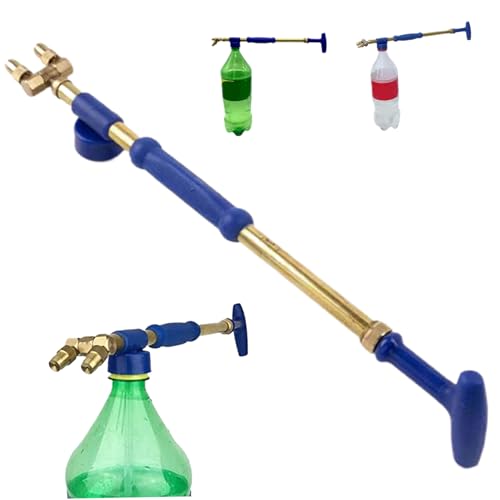 Pumpensprühgerät Doppelkopf Handheld Push Pull Kupferdrucksprühgarten mit verlängertem Wasserrohr und Filter für Hausrasengarten Gartenwässerungspraypumpe Pumpensprühgerät Doppelkopf Handheld Push Pull Kupferdrucksprühgarten mit verlängertem Wasserrohr und Filter für Hausrasengarten Gartenwässerungspraypumpe von Ligeinsrk
