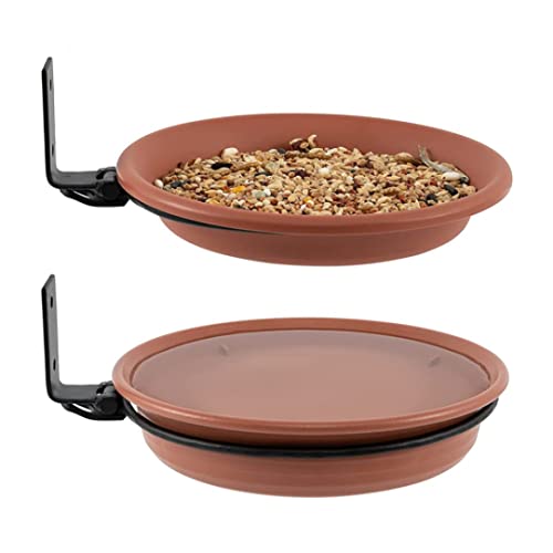 Round Tablett Vogelhäuschen Vogelbad Hängende Brunnen Hummingbird Feeder für Outdoors Fensterdeck Balkon Garten 2 Pack Feeder Round Tablett Vogelhäuschen Vogelbad Hängende Brunnen Hummingbird Feeder für Outdoors Fensterdeck Balkon Garten 2 Pack Feeder von Ligeinsrk