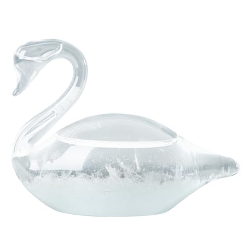 Sturmglas Kleidung Prädiktor, elegante Schwan -Sturmglaswetter Dekorative Kristallbarometer Wetterstation Valentinstag Geschenke für Office Desktop Dekor Prognostiker Sturmglas Kleidung Prädiktor, elegante Schwan -Sturmglaswetter Dekorative Kristallbarometer Wetterstation Valentinstag Geschenke für Office Desktop Dekor Prognostiker von Ligeinsrk