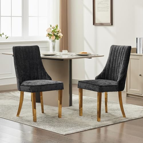 Lighluxy Mahlzeiten, Eier, weichen Stuhl, weichen, edelstahlstühlen und Zwei stück schwarzer Stahl. Lighluxy Mahlzeiten, Eier, weichen Stuhl, weichen, edelstahlstühlen und Zwei stück schwarzer Stahl. von Lighluxy