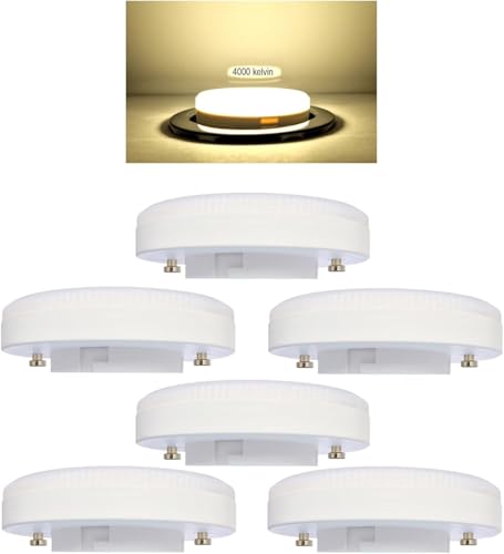 GX53 LED neutralweiß 4000K 8W 720lm Nicht dimmbar Menge: 6 Stück von Light Galaxy ... Ihr Lichtlieferant