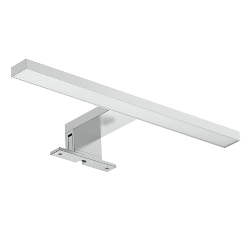 Light Galaxy ... Ihr Lichtlieferant LED 30cm Spiegelleuchte Badezimmer 5w 3in1 Montage 550lm Neutralweiß 4000k Badezimmerschrank-Beleuchtung (30cm Silber) von Light Galaxy ... Ihr Lichtlieferant