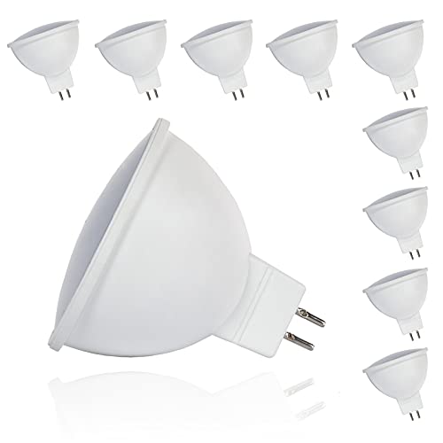 Light Galaxy...10x LED gu5.3 led Warmweiss MR16 Strahler 12v 550lm 3000k 7w (Nicht Dimmbar) von Light Galaxy ... Ihr Lichtlieferant