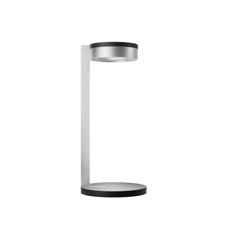 Light-Point - Blade T2 Slim Tischleuchte Matt Black/Satin Silver von Light-Point