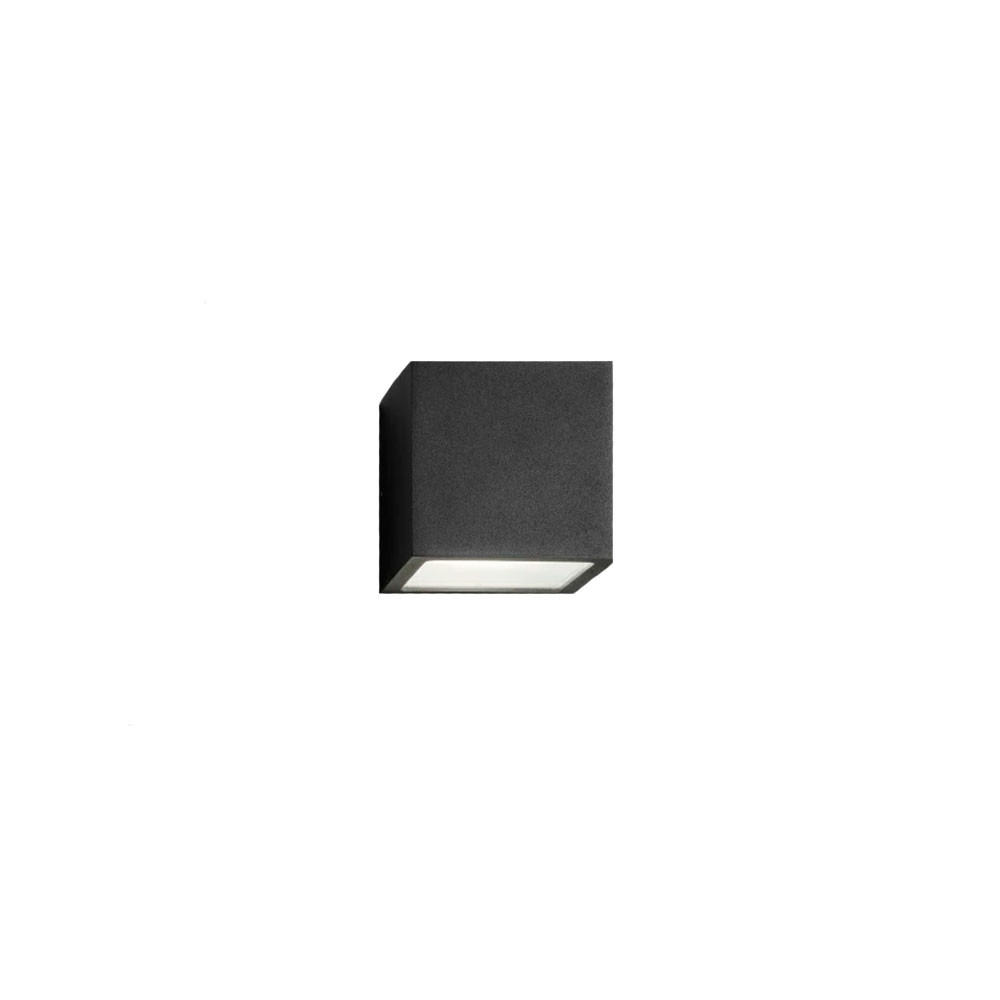 Light-Point - Cube Außen Wandleuchte with Beam Black von Light-Point