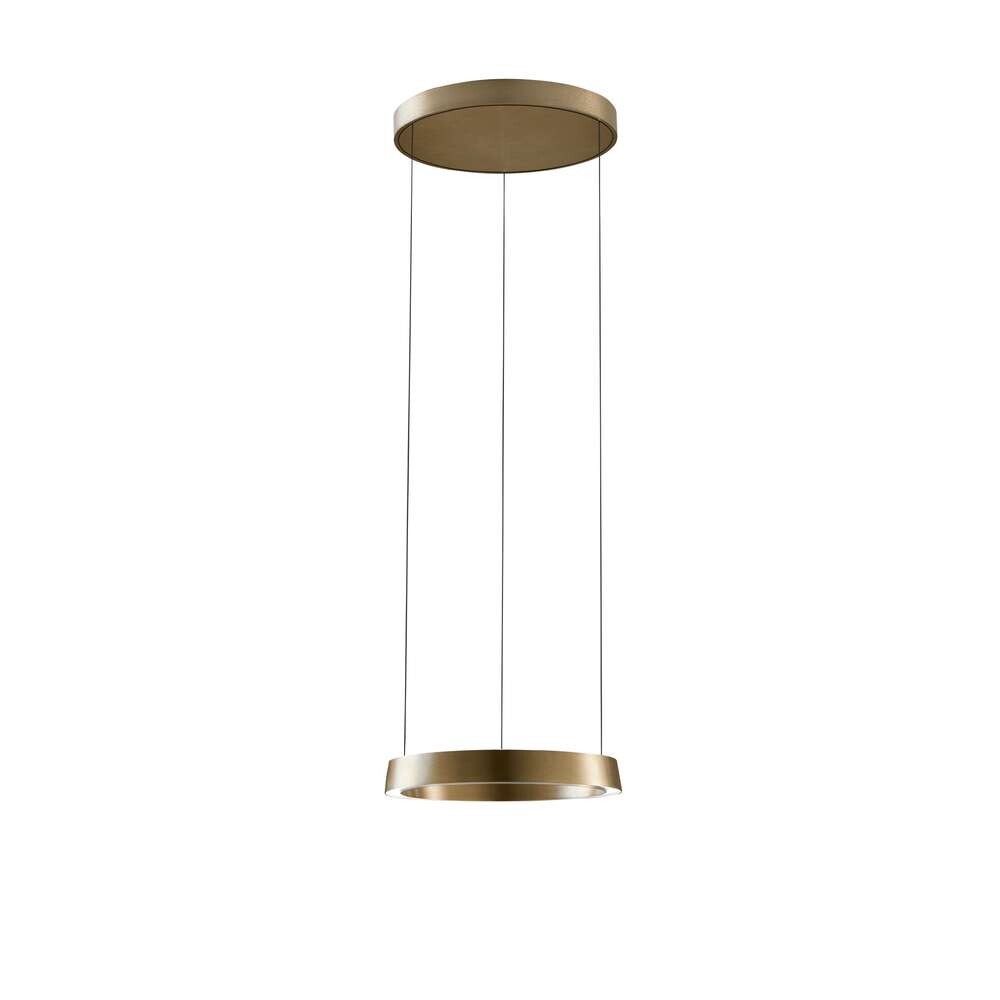 Light-Point - Edge Round Pendelleuchte Ø40 Brass von Light-Point