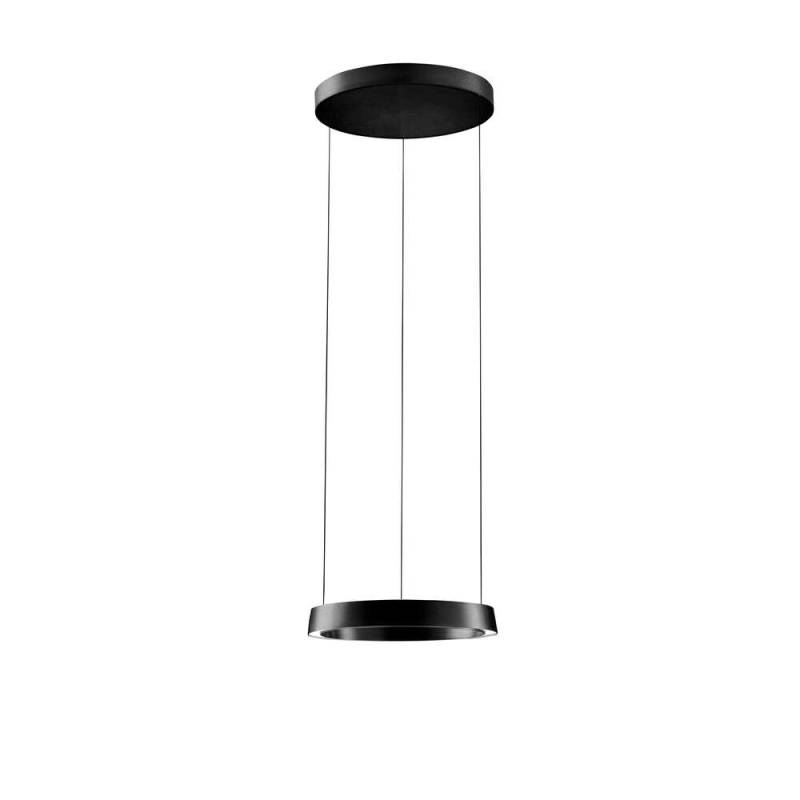 Light-Point - Edge Round Pendelleuchte Ø40 Carbon Black von Light-Point