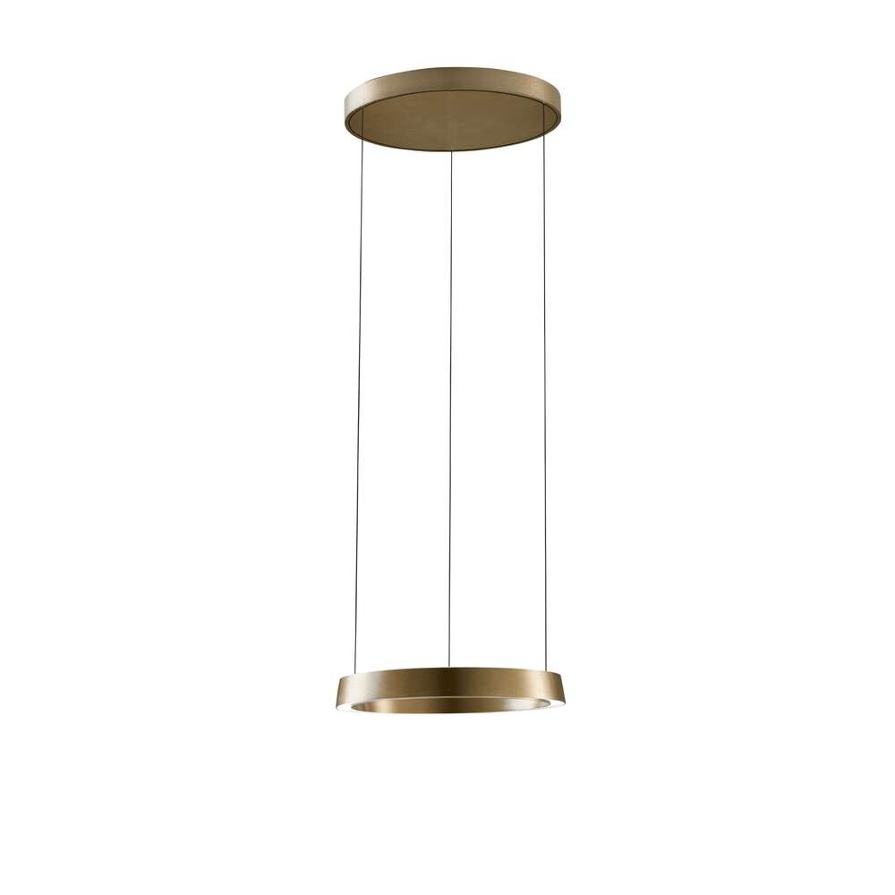 Light-Point - Edge Round Pendelleuchte Ø50 Brass von Light-Point