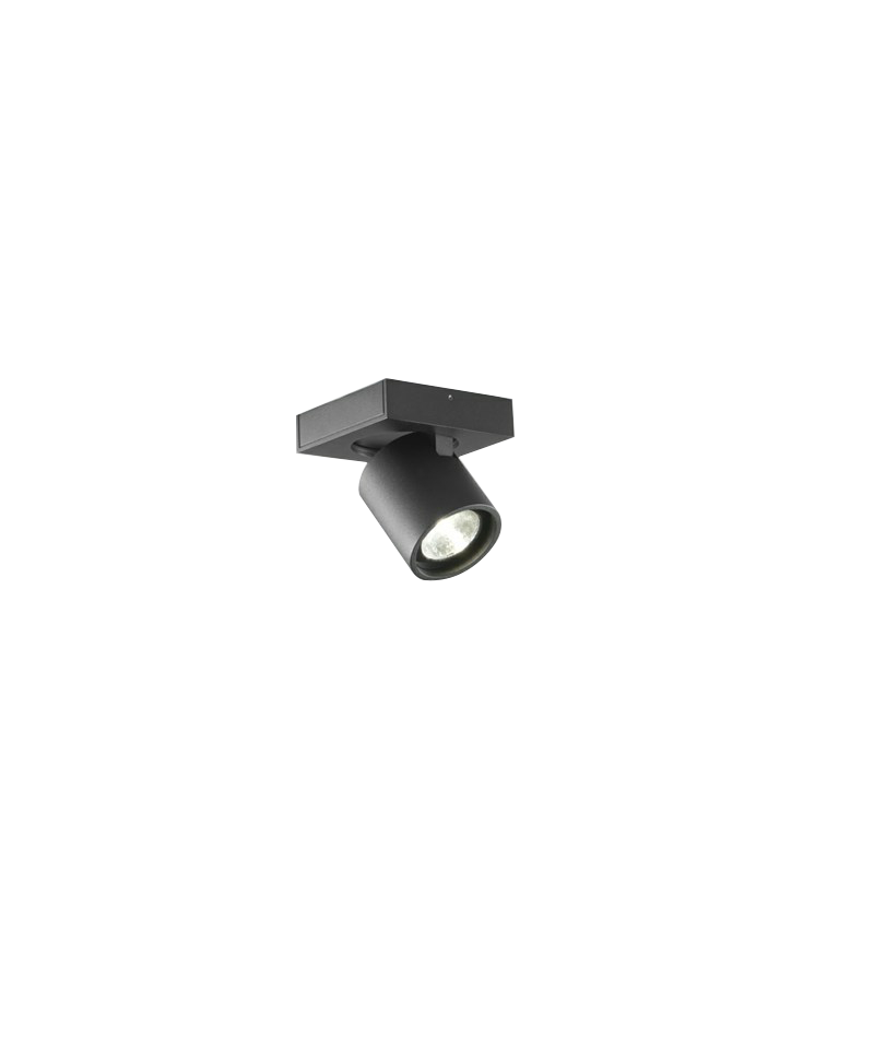 Light-Point - Focus 1 LED 3000K Deckenleuchte Schwarz von Light-Point