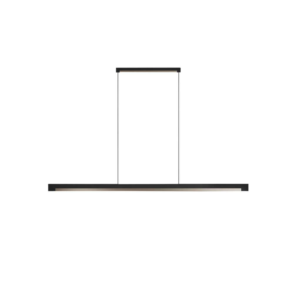 Light-Point - Inlay S1400 Linear Pendelleuchte Matt Black/Satin Gold von Light-Point