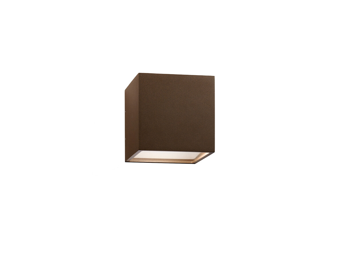 LIGHT-POINT - Cube LED Wandleuchte XL 3000K Up/Down Rust Light-Point von Light-Point