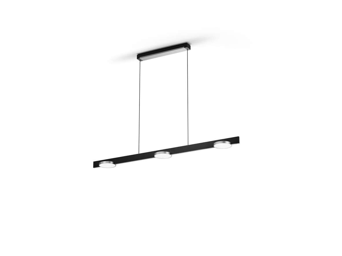 LIGHT-POINT - Inlay S1250 Linear Pendelleuchte 2700/3000K Black/Silver Light-Point von Light-Point