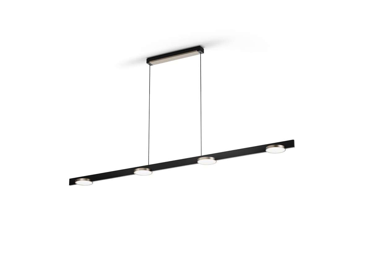 LIGHT-POINT - Inlay S1800 Linear Pendelleuchte 2700/3000K Black/Gold Light-Point von Light-Point