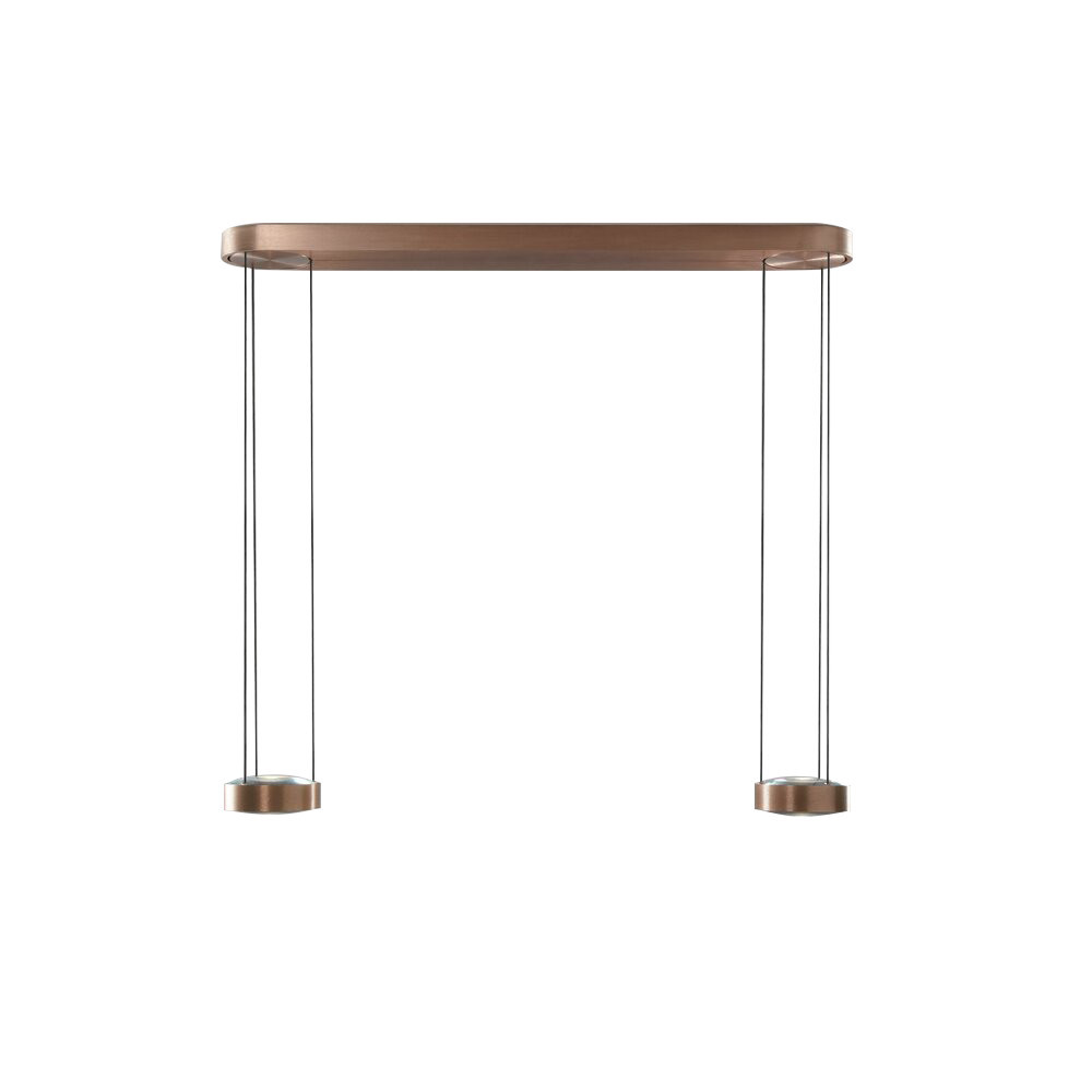 Light-Point - Orbit 2 Pendelleuchte Rosegold von Light-Point