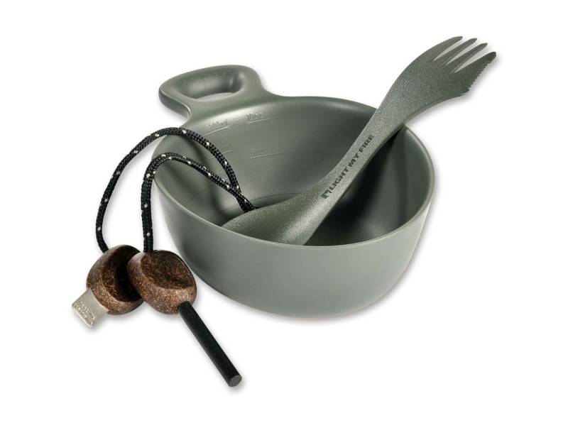 Light my Fire Besteck-Set Light My Fire NatureKit Sagegreen von Light my Fire