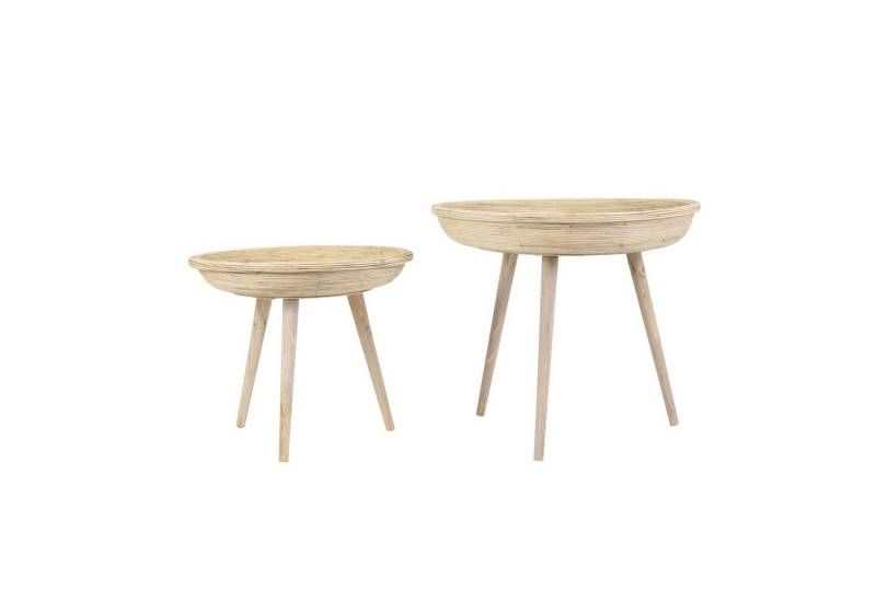 Light & Living Beistelltisch Beistelltisch Colon - Holz - Ø46+Ø56cm von Light & Living