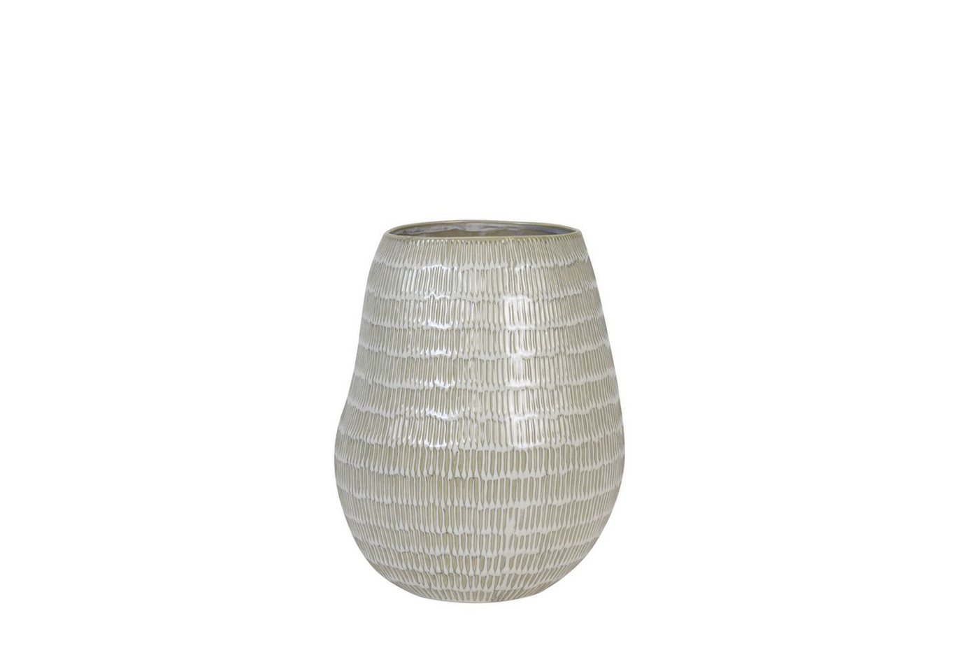 Light & Living Dekovase Vase GIORGIA Light & Living Keramik crème-beige Ø26x31,5 von Light & Living