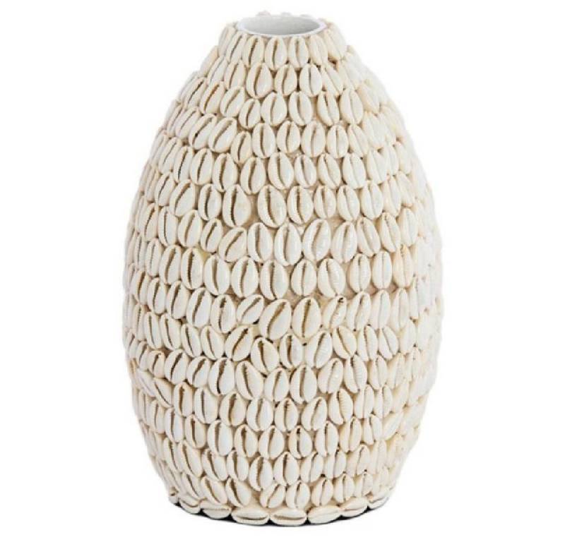 Light & Living Dekovase Vase Shell Muscheln Cream (28cm) von Light & Living