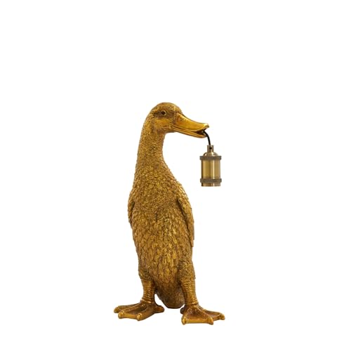Light & Living Tischlampe Duck - Bronze - 23.5x23x48.5cm - Andere - Synthetik-Kunststoff - Tischleuchte Wohnzimmer & Schlafzimmer - Tischlampen modern von Light & Living