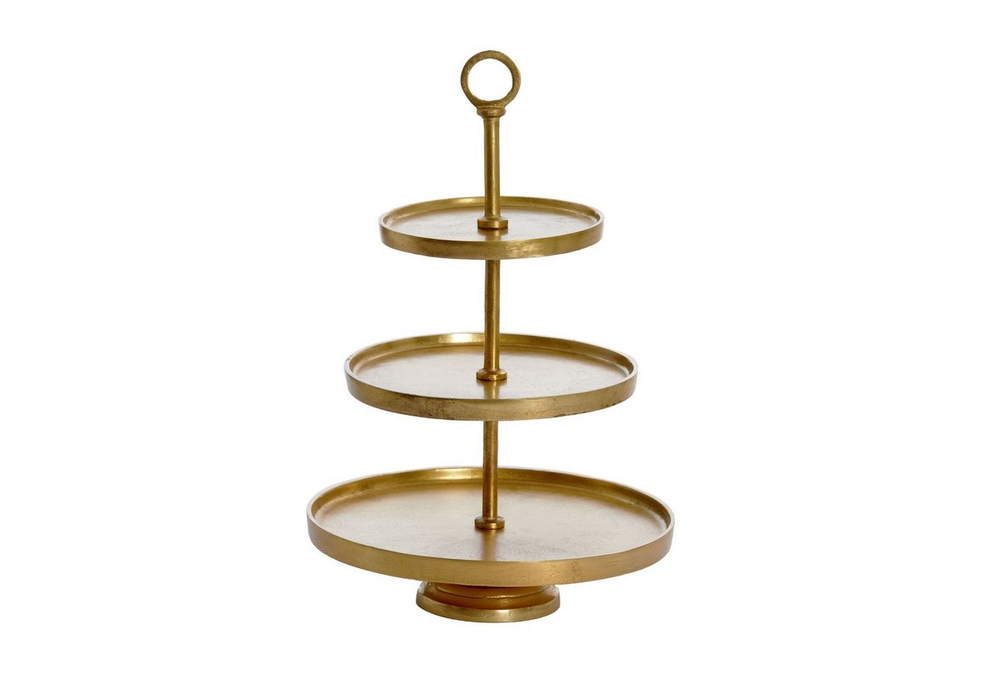 Light & Living Etagere Etagere Marozu - Gold - 3 Schichten, Metall von Light & Living