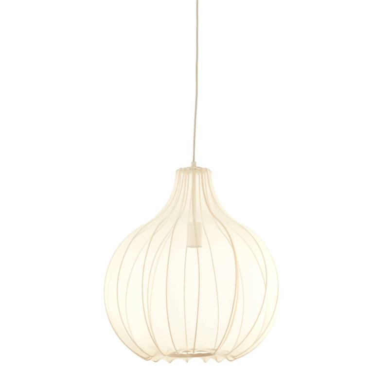 Light & Living Hängeleuchte ELATI in Stoff Elati sand von Light & Living