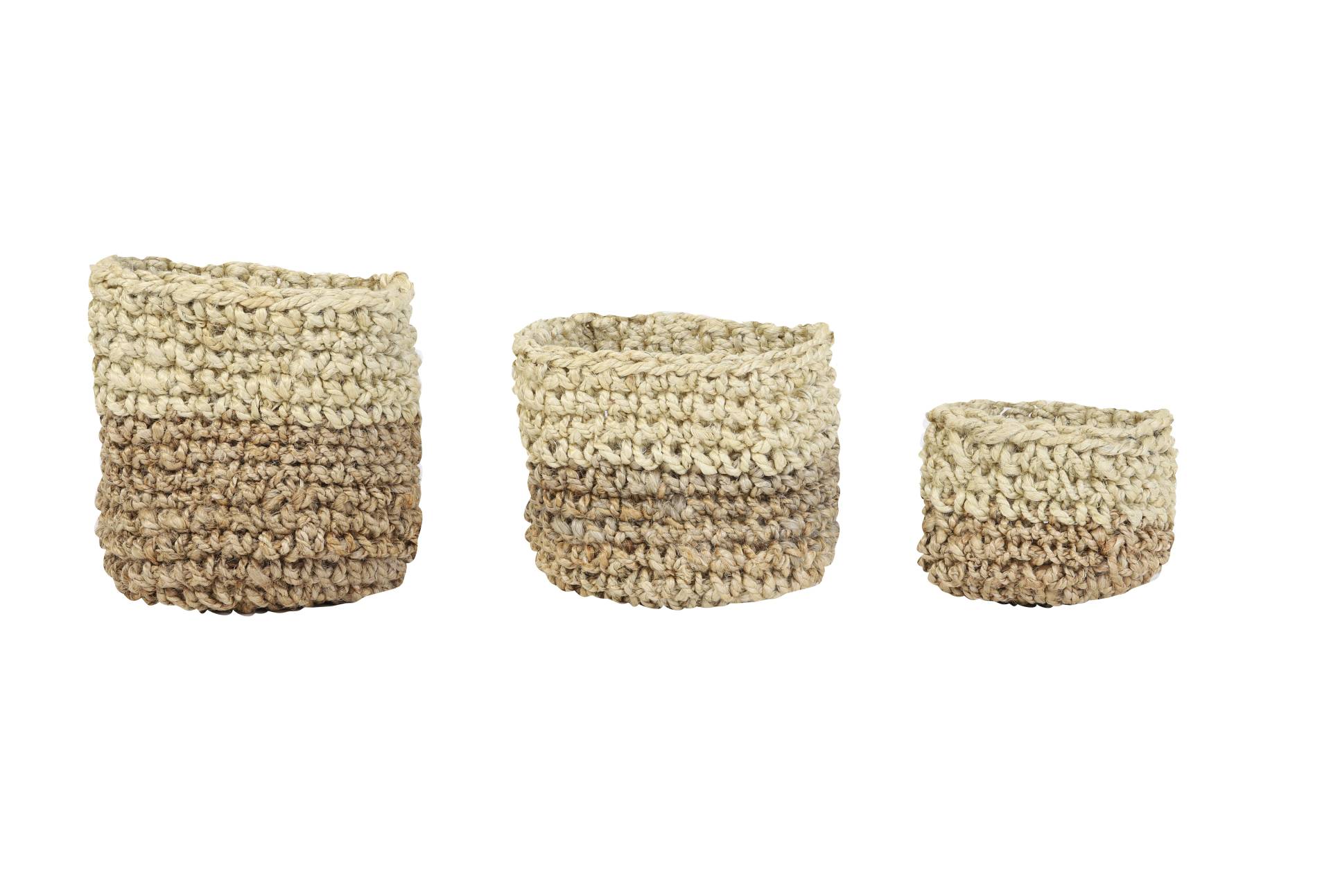 Light & Living Korb ABARI in Jute Natural, Weiß Light & Living Korb ABARI in Jute Natural, Weiß von Light & Living