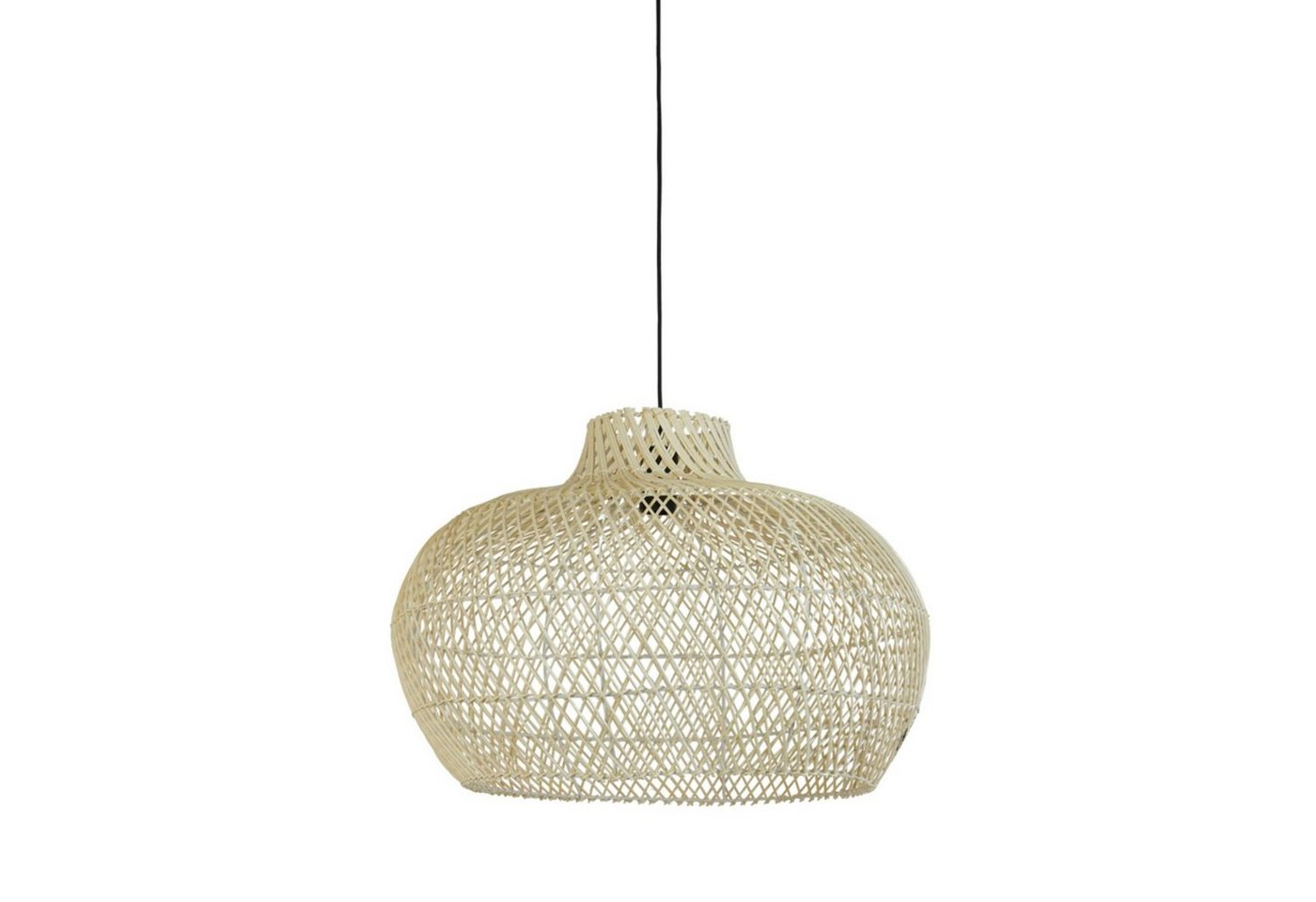 Light & Living Pendelleuchte Hängeleuchte Charita - Rattan - Ø60cm - Esstischlampe - Wohnzimmer von Light & Living