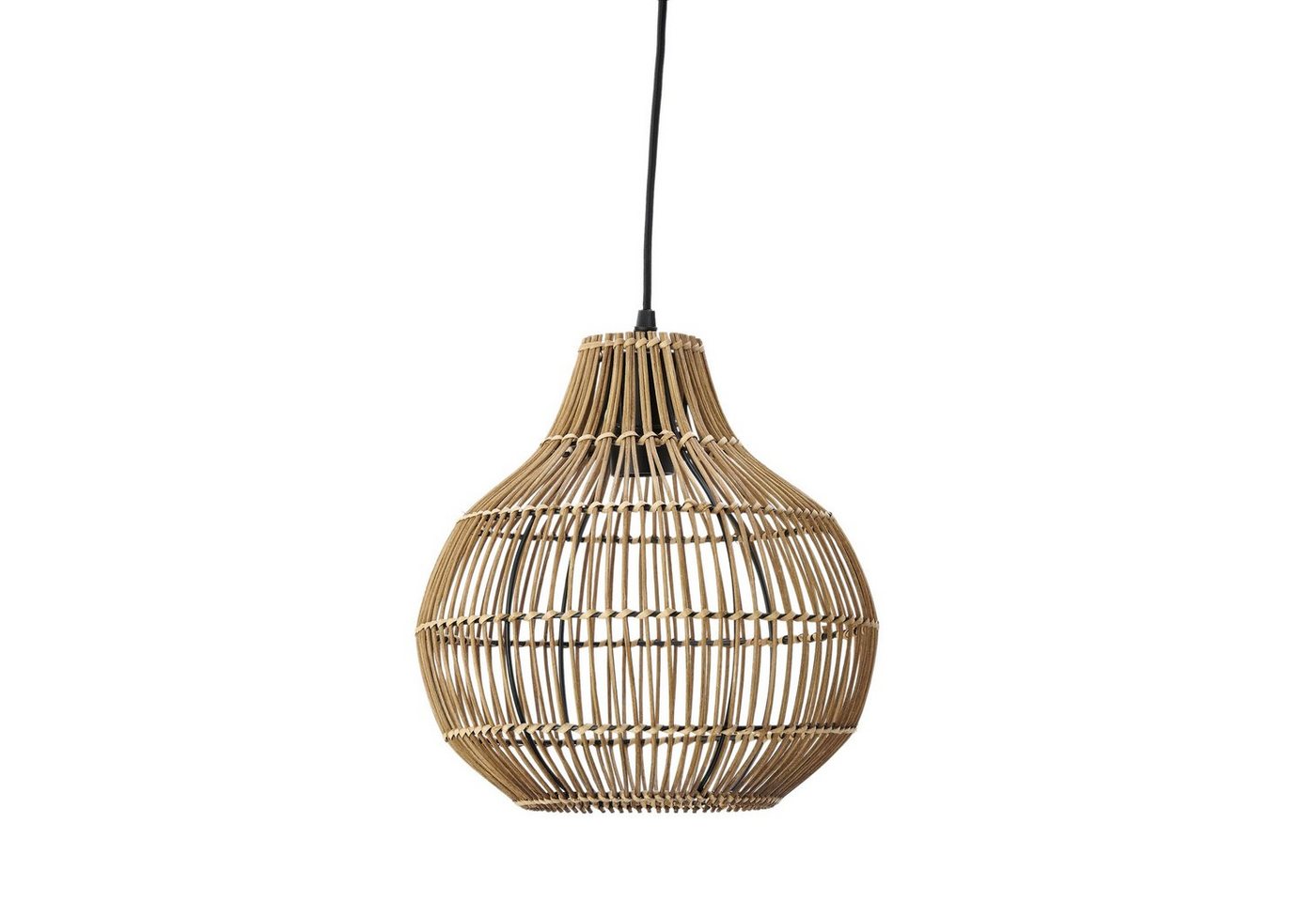 Light & Living Pendelleuchte Hängeleuchte Pacino - Rattan - Ø30cm - Esstischlampe - Wohnzimmer von Light & Living