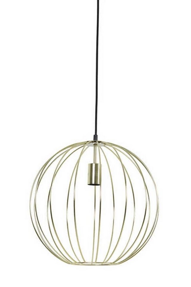 Light & Living Pendelleuchte SUDEN, 1-flammig, Goldgelb glänzend, Metall, ohne Leuchtmittel, Ø 40 cm, Hängeleuchte, Hängelampe von Light & Living