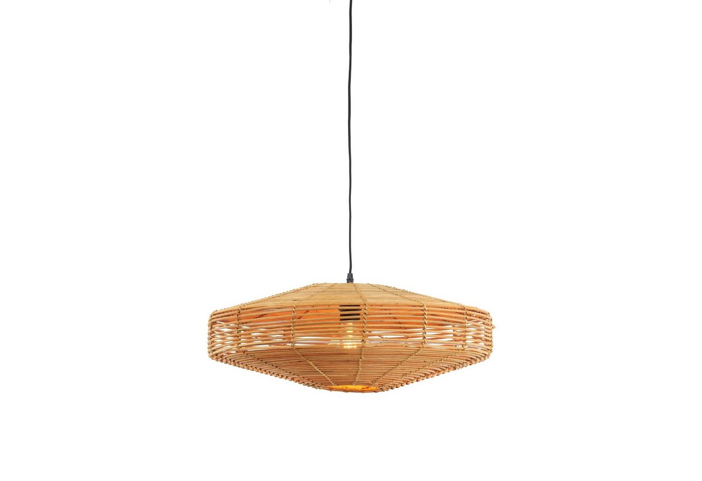 Light & Living Pendelleuchte Wandlampe Mataka - Rattan - Ø51cm - Esstischlampe - Wohnzimmer von Light & Living