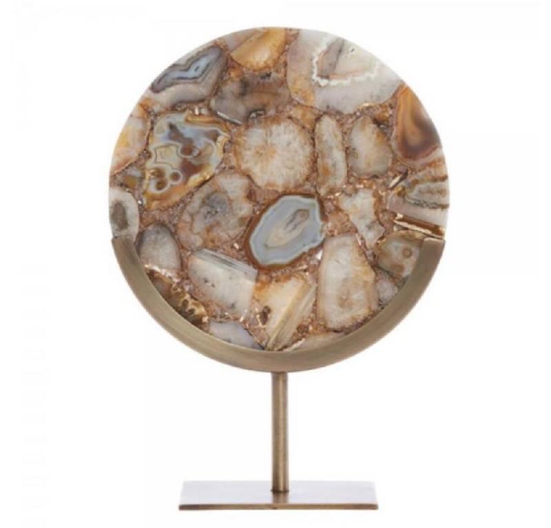 Light & Living Skulptur Dekorationsobjekt Gouya Achat (35cm) von Light & Living