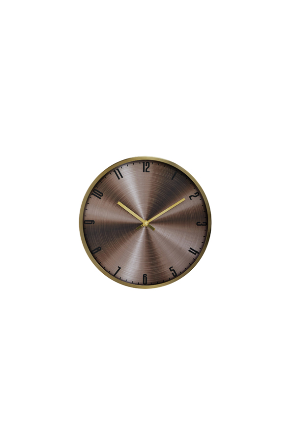 Light & Living Uhr IPERA  in bronze von Light & Living