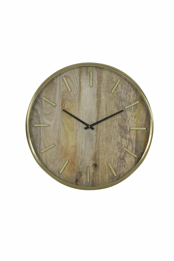 Light & Living Uhr in Holz antik bronze Light & Living Uhr in Holz antik bronze von Light & Living
