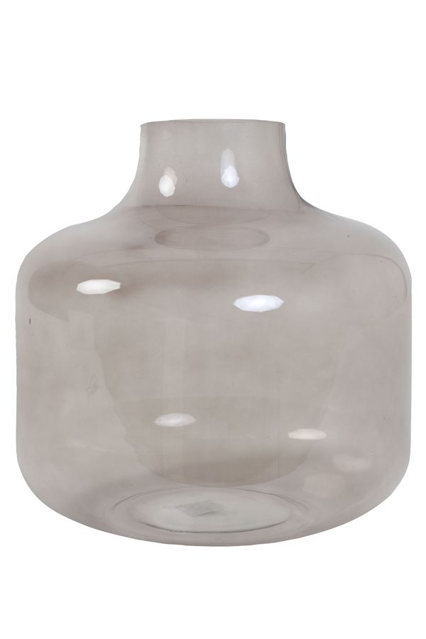 Light & Living Vase PHIENE in Glas Hellgrau von Light & Living