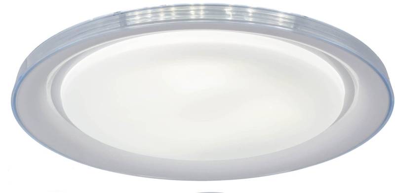 Light & More LED Deckenleuchte CCT weiß Ø 50,5 x 7,5 cm warmweiß-neutralweiß dimmbar von Light & More