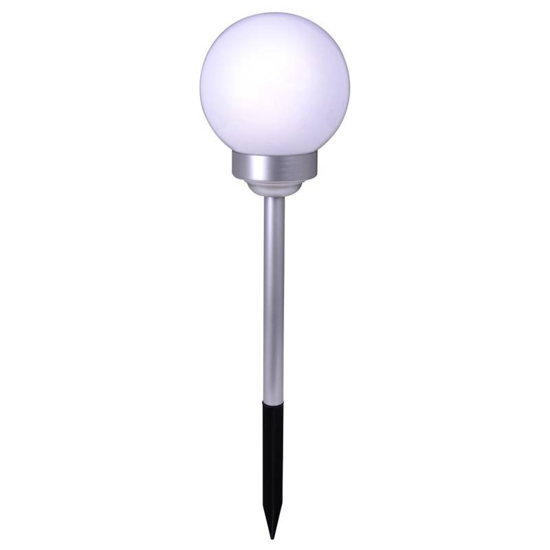 Light&More LED Solarleuchte Kugel 70 cm, Ø25 cm, Erdspieß von Light & More