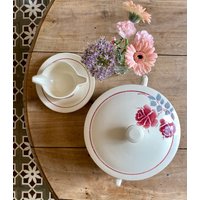 Vintage Terrine Und Sauciere Aus Eisenstein - Saint Amand von LightBlossomBoutique