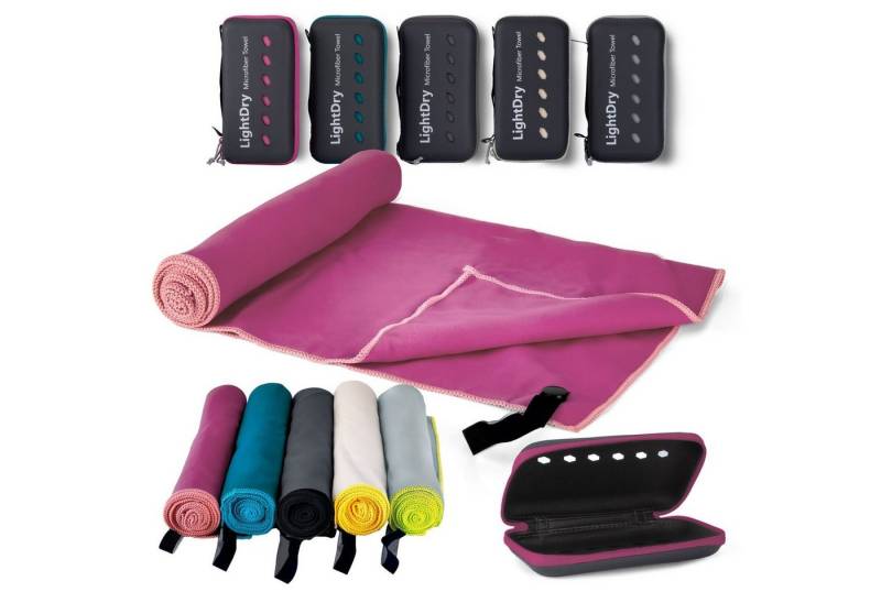 LightDry Sporthandtuch Badehandtuch Reise-Handtuch, Mikrofaser, saugfähig, leicht & antibakteriell & schnell trocknend LightDry Sporthandtuch Badehandtuch Reise-Handtuch, Mikrofaser, saugfähig, leicht & antibakteriell & schnell trocknend von LightDry