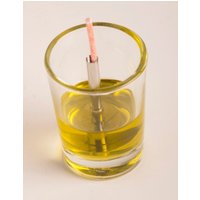 Advent Metall Dochthalter Kerze, Zubehör, Öllampe, Kerzenzubehör, 50 Gewachster Docht + 9 Metallhalter String Kerzendocht von LightLamps