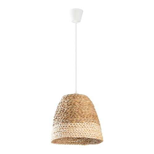 LightLogic Hängelampe ARILAS - Boho Lampe mit E27 Fassung - Beige Lampenschirm - Elegante Deckenleuchte für Wohnzimmer und Schlafzimmer- Stilvolle Hängelampe LightLogic Hängelampe ARILAS - Boho Lampe mit E27 Fassung - Beige Lampenschirm - Elegante Deckenleuchte für Wohnzimmer und Schlafzimmer- Stilvolle Hängelampe von LightLogic