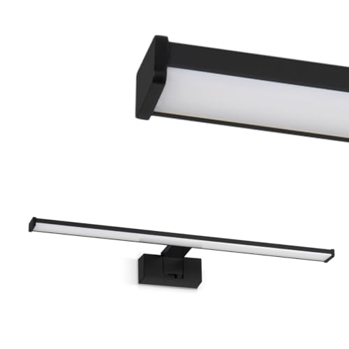 LightLogic Spiegelleuchte Bad - Badezimmer Lampe Wand, Spiegellampe für bad, Badlampe Badleuchte wand Modern von LightLogic