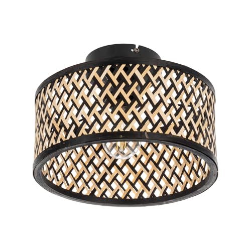 LightLogic Wandleuchte TERYS CL - Deckenstrahler - Verstellbare Wandlampe im eleganten Metall und Holz-Design für Wohnzimmer, Schlafzimmer von LightLogic