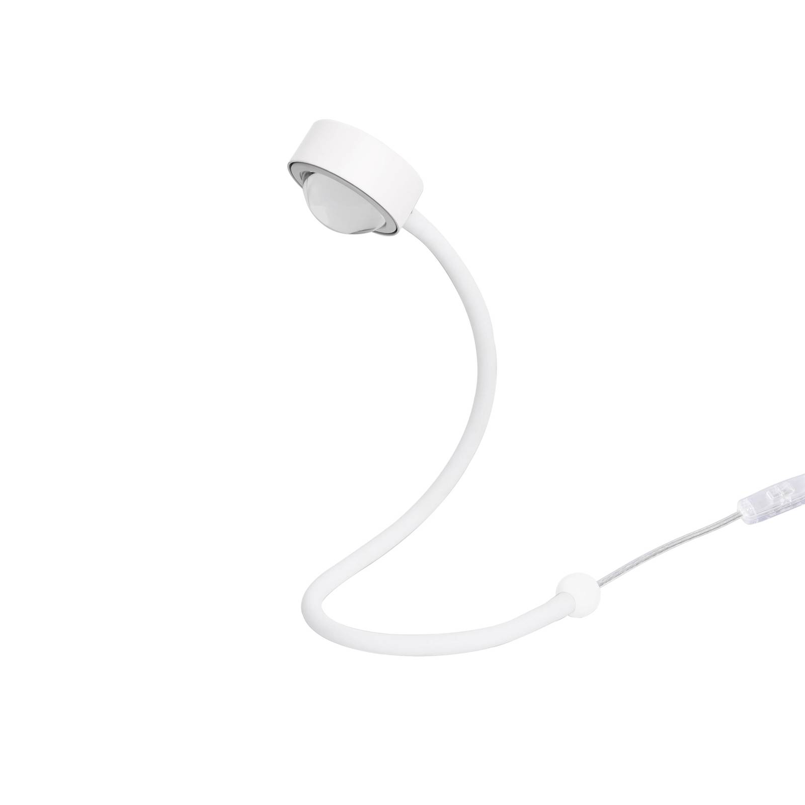 LIGHTME Tischleuchte Powerlens Snake, weiß, Flexarm LIGHTME Tischleuchte Powerlens Snake, weiß, Flexarm von LightMe