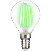 LM85312 led eek b (a - g) E14 Tropfenform 4 w Grün (ø x l) 45 mm x 78 mm Filament 1 St. - Lightme von LightMe