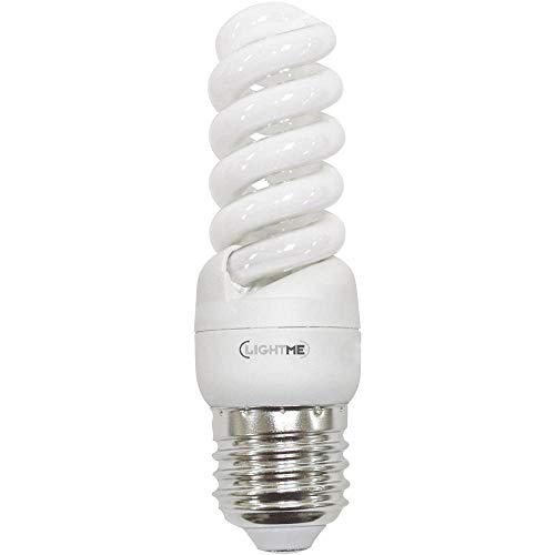 LightMe Energiesparlampe EEK: A (A++ - E) E27 105mm 230V 9.5W Warmweiß Spiralform 1St. von LightMe