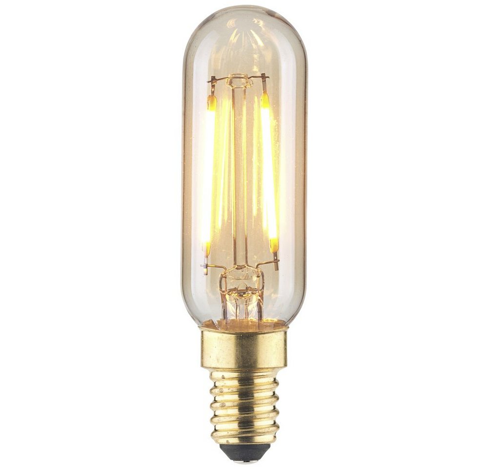 LightMe LED-Leuchtmittel LightMe LM85050 LED E14 Röhrenform 2.5 W Bernstein (x L) 25 mm x 90 von LightMe