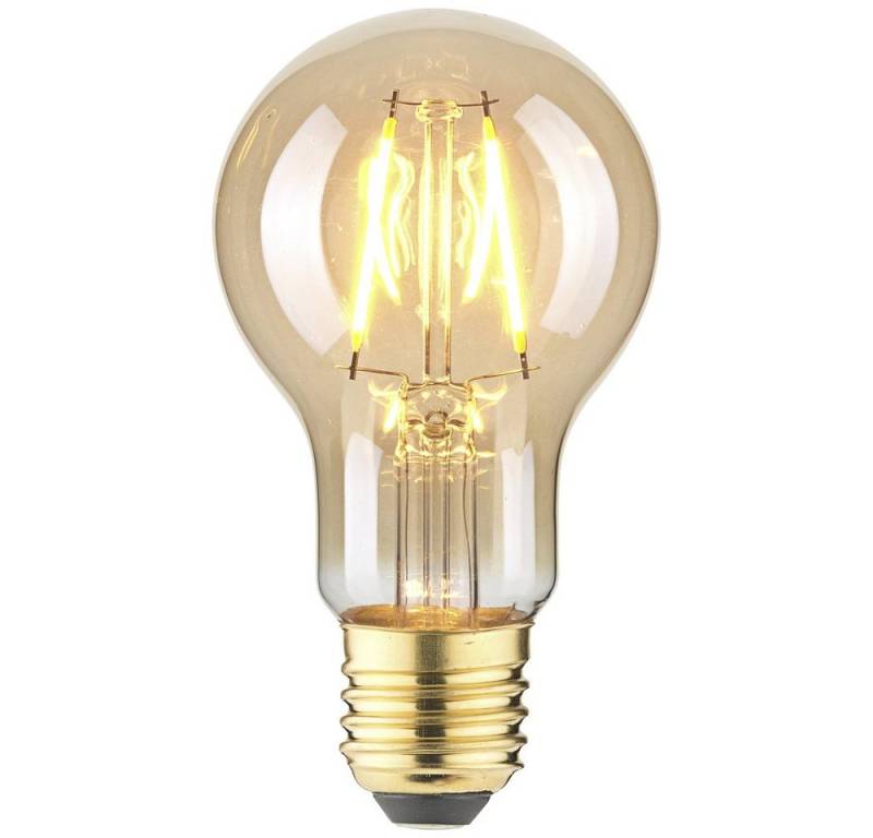 LightMe LED-Leuchtmittel LightMe LM85055 LED E27 Glühlampenform 2.5 W Bernstein (x L) 60 mm von LightMe